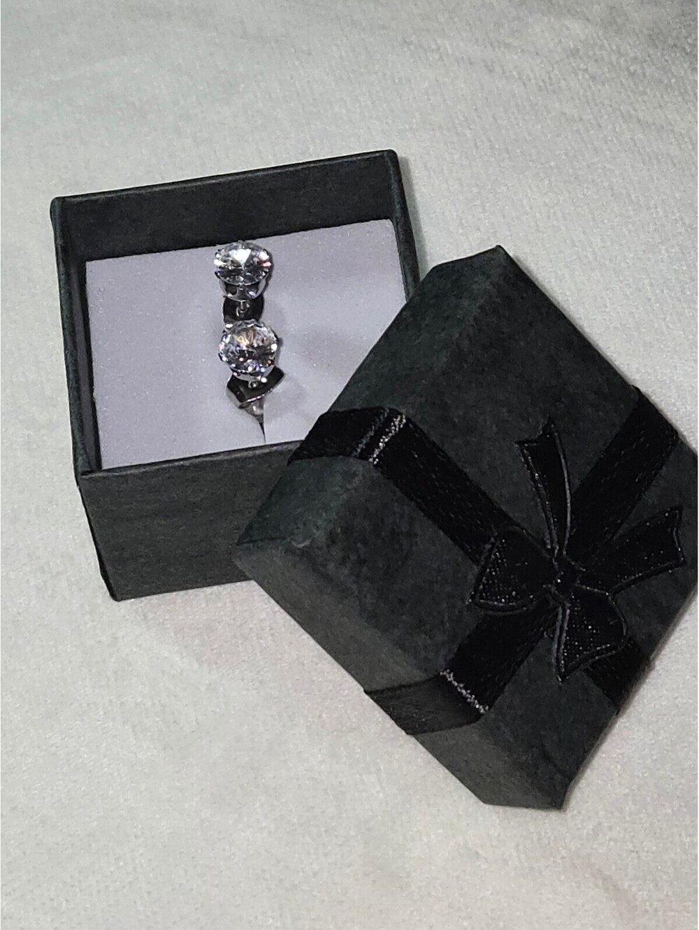 3 Ct Moissanite Stud Earrings, 925 Sterling Silver inlay ear needle High Quality